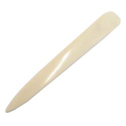 Plioir(s)/lissoir(s) en os de bovin 15/16 cm, la pi�ce