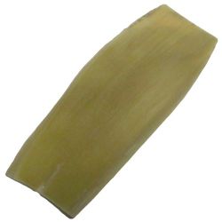 Corne blonde transparente 3/6 mm, 1 grande plaque ~120 cm2 , 100 gr env
