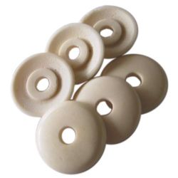 Ronds en os, diam 20 mm env, 6 pcs