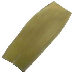 Corne blonde transparente en 0,8 mm, 4 � 5 grandes plaques ~120 cm2 , 100 gr