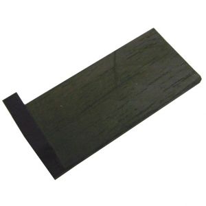 Plaque(s) de t�te en �b�ne pour archet de violoncelle (angle et droite), la pi�ce