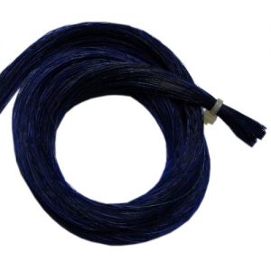 Mche crin couleur bleue 79cm, 8g