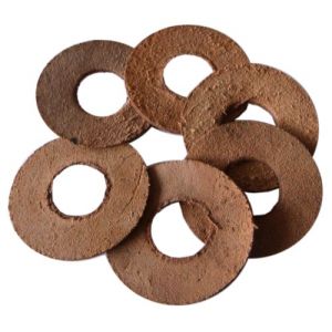 Rond de cuir pour vis � tabler en buis 6 pcs