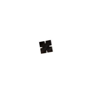 Square black MOP 5 x 5 mm, per piece