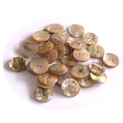 Assortiment boutons diam ~18mm nacre rose,~120 pcs,  dclasses