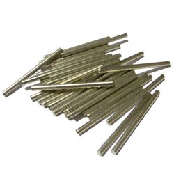 Round steel balance pins 50 x 2 mm, 250 pieces