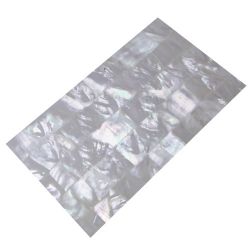Plaque(s) de nacre blanche reconstituée 240 x140 x 0,1 mm, la pièce