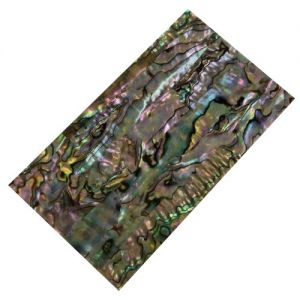 Plates, green abalone abalam 120 x 70 x 1 mm, per piece