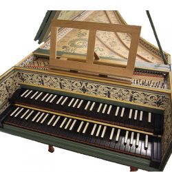 harpsichord, organ, piano forte