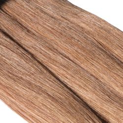 Crin bronze marron clair longueur 82 cm, la botte de 100 gr
