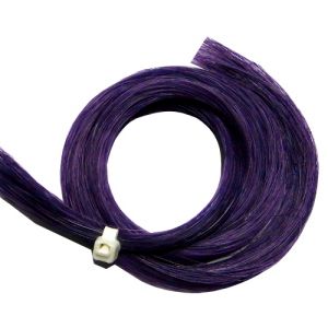Purple colored hair hank 79cm, 8g