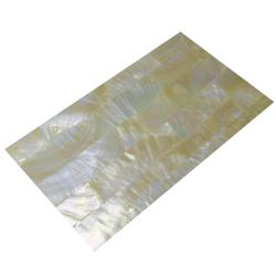 Plaque(s) de nacre jaune reconstituée 240 x 140 x 0,1 mm, la pièce