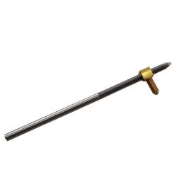 Vis et �crou bronze pour archet de violoncelle, la pi�ce