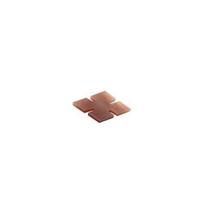 Losange moule rose du Mississipi  14 x 7,5 mm, la pi�ce