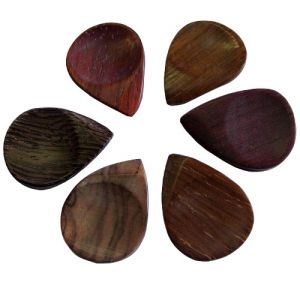 M�diator(s) assortiment de 6 pi�ces (bois exotique)