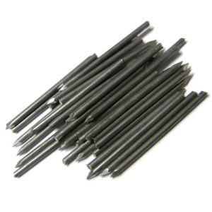 Blackened steel hitch pins 30 x 1.6 mm, 250 pieces
