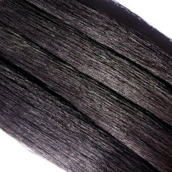 Crin noir longueur 82 cm, la botte de 100 gr