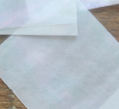 Plaque de nacre blanche sans collage 30 x 30 x 0,1 mm 10 pcs
