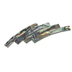 Rosace paua reconstituée, diam 120 mm larg 4 mm, ép 1,5 mm