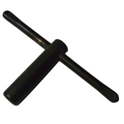 Clef métal manche T pour cheville carrée diam 5 mm, la pièce