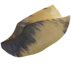 flamed horn veneer